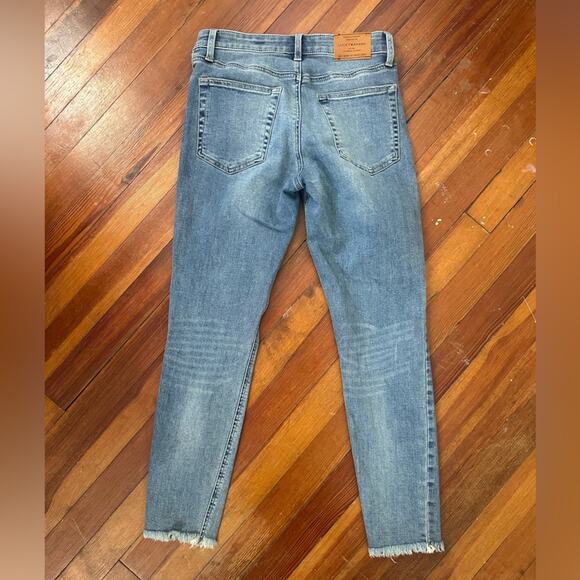 LUCKY BRAND Bridgette Skinny Ankle Jean, Size 4/27, Medium Wash, Denim, Ret. $99 - Picture 9 of 9
